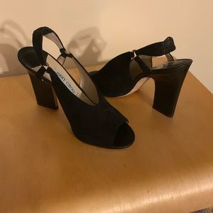 Jimmy Choo Heels, Black, Size 7